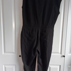 Figs Black Jumpsuit Versatile Full-Length Design